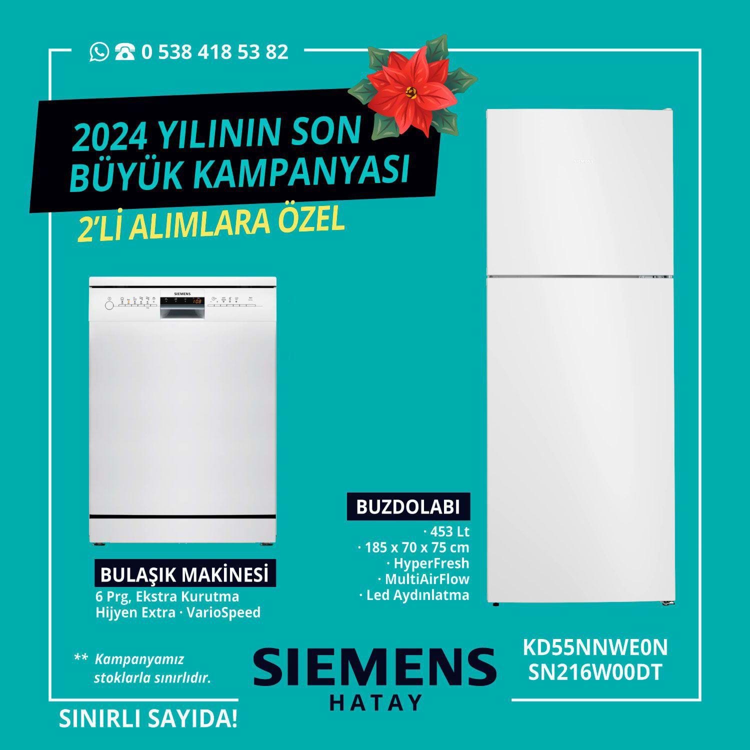 Siemens ile YIL SONU KAMPANYASI daha fazlasını keşfedin.
