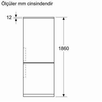 Siemens KG86PAXB0N Alttan Donduruculu Buzdolabı
